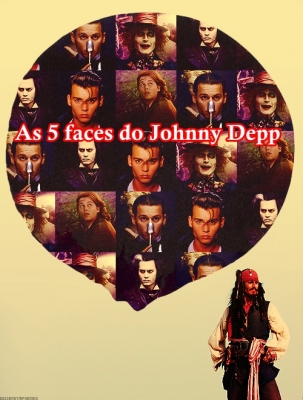 As 5 Faces Do Johnny Depp